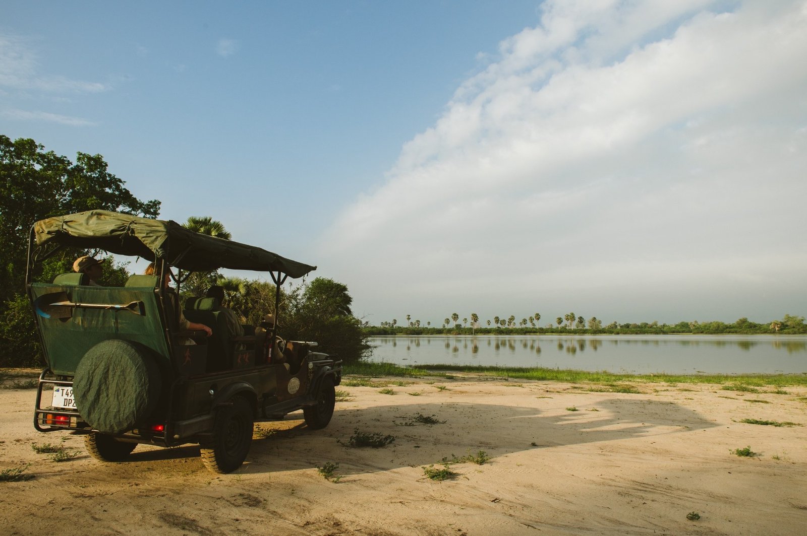 Private safari journey beside the water